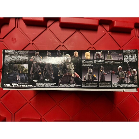 Bandai Star Wars The Mandalorian 1/12 Scale Plastic Model Kit Boba Fett - Picture 2 of 6